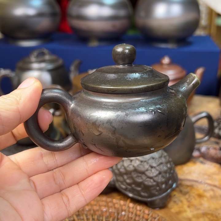 陶零**点柴烧坭兴陶90cc