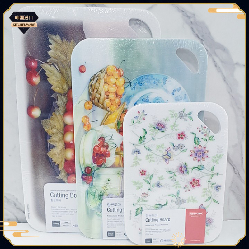韩国进口纳米双面塑料切菜防滑家用菜板粘板案板长方形