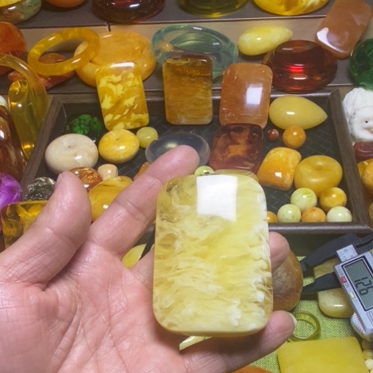 媚***媚白花双面平安无事牌