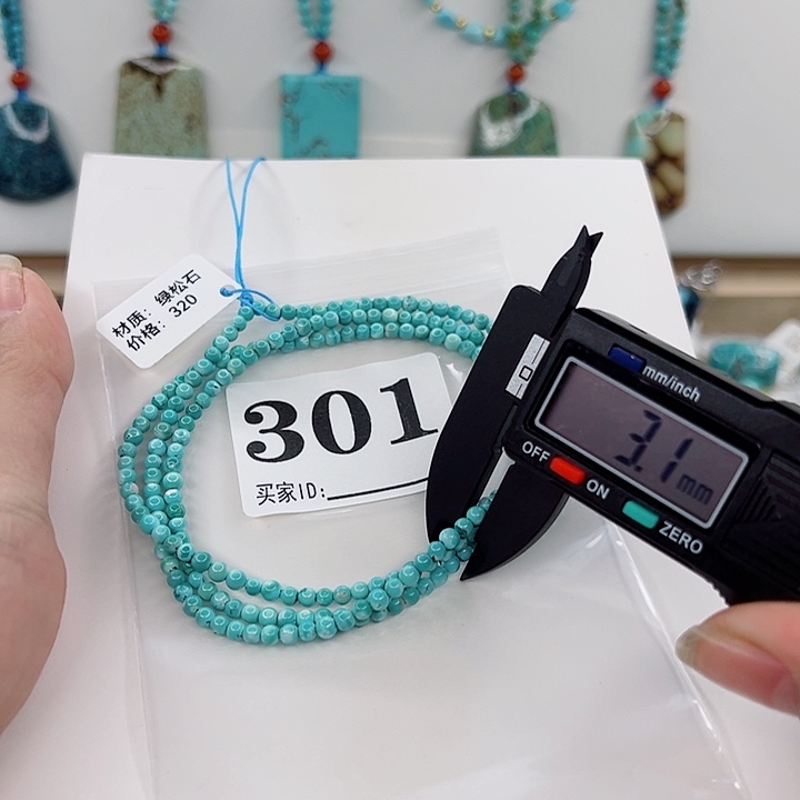 绿松石颈饰未镶嵌