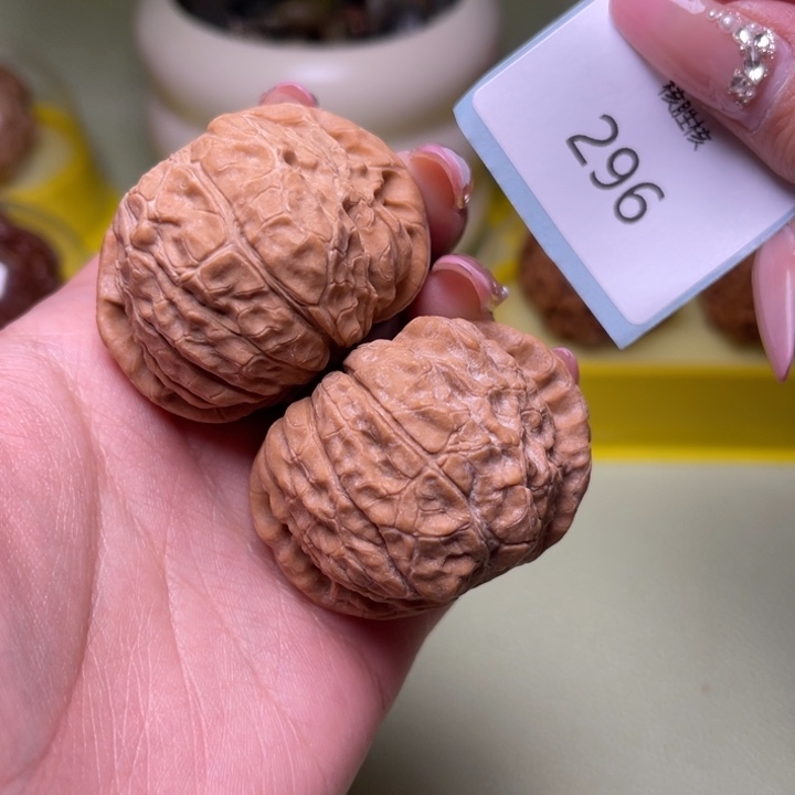 文玩核桃把件43尺全品南瓜296