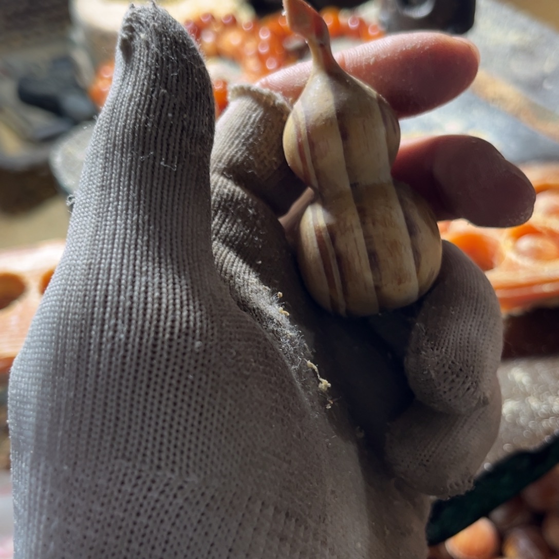 缨***草手串/手链松木（琥珀木）葫芦冰透的