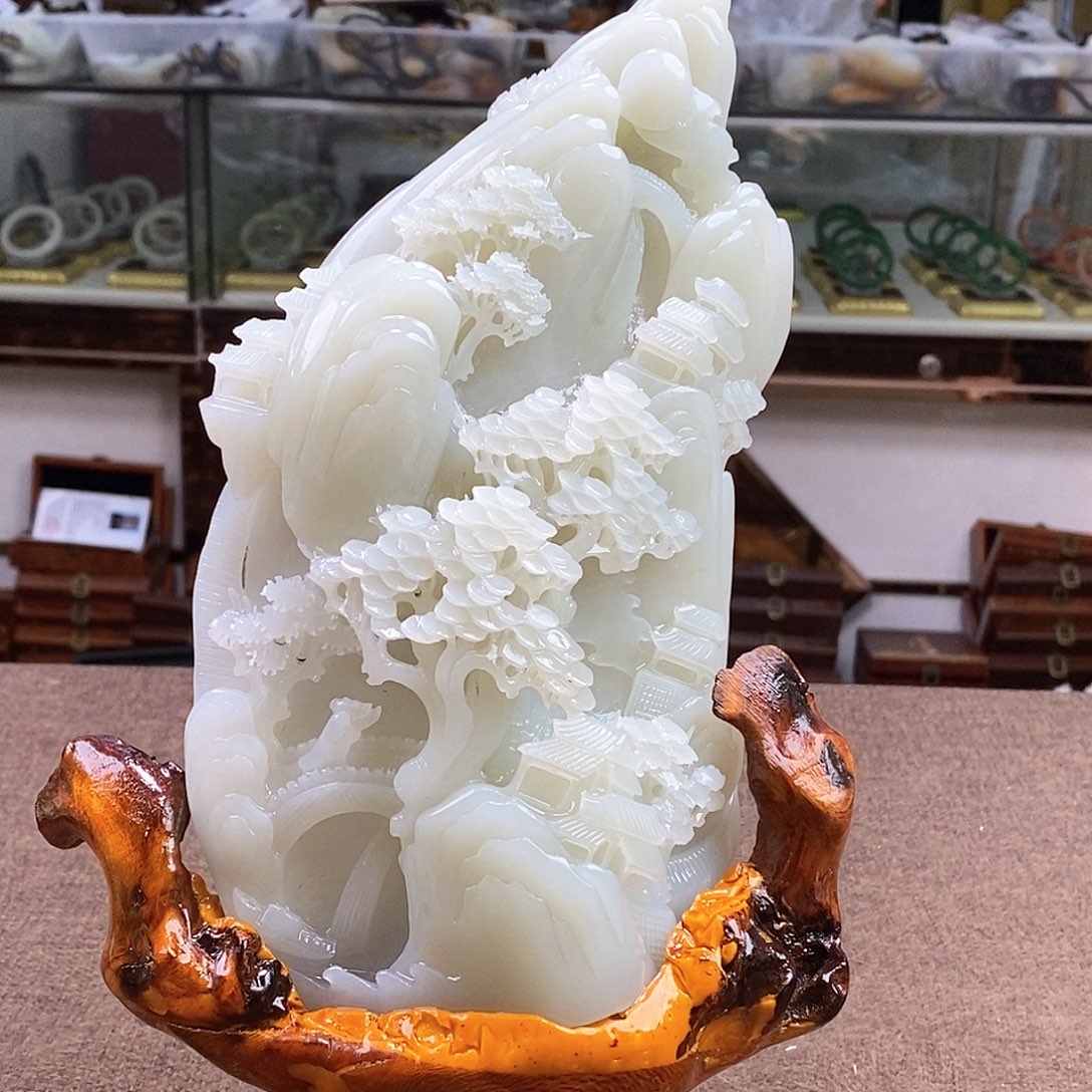 和田玉挂件未镶嵌