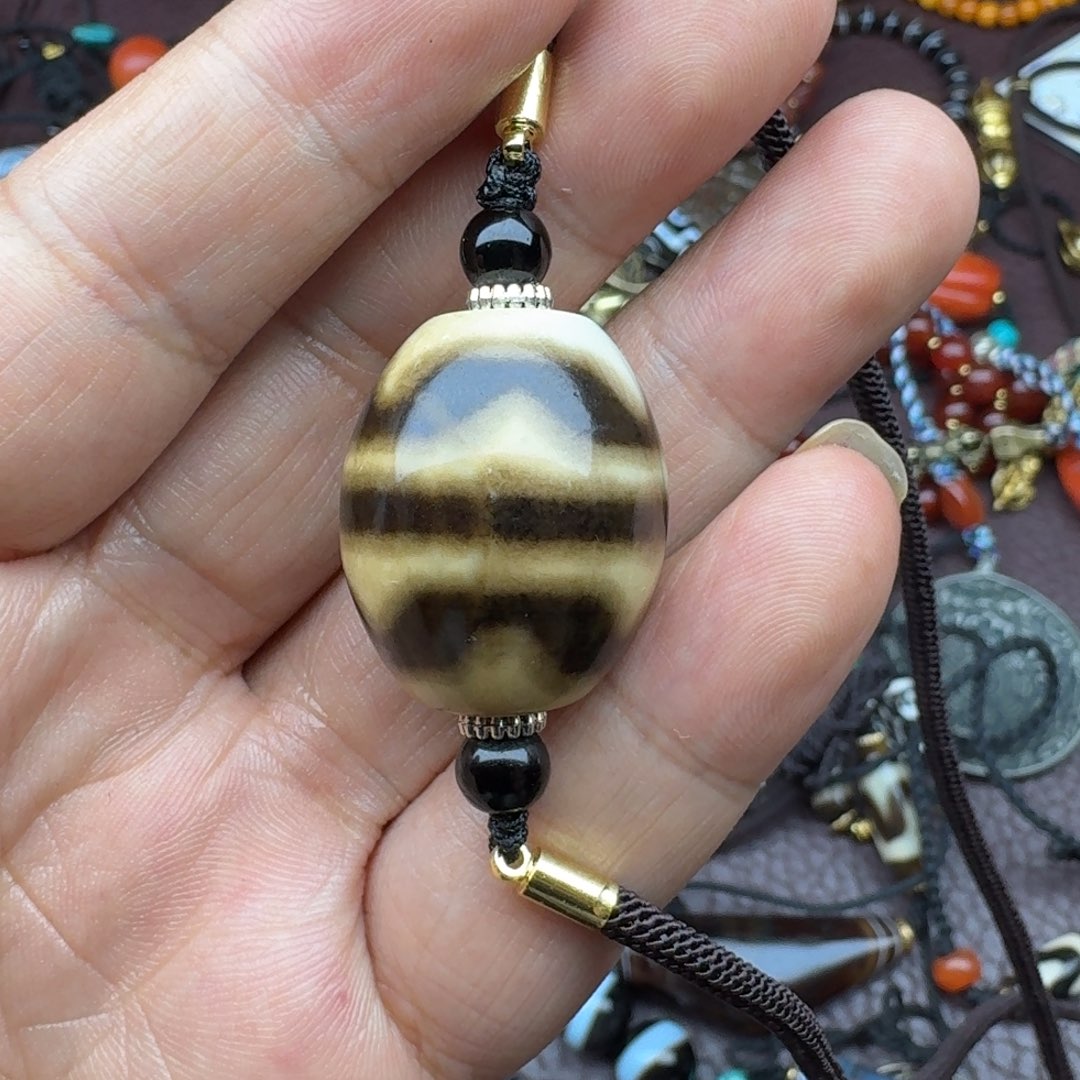 颈饰玻璃扎西强推荐藏传一件