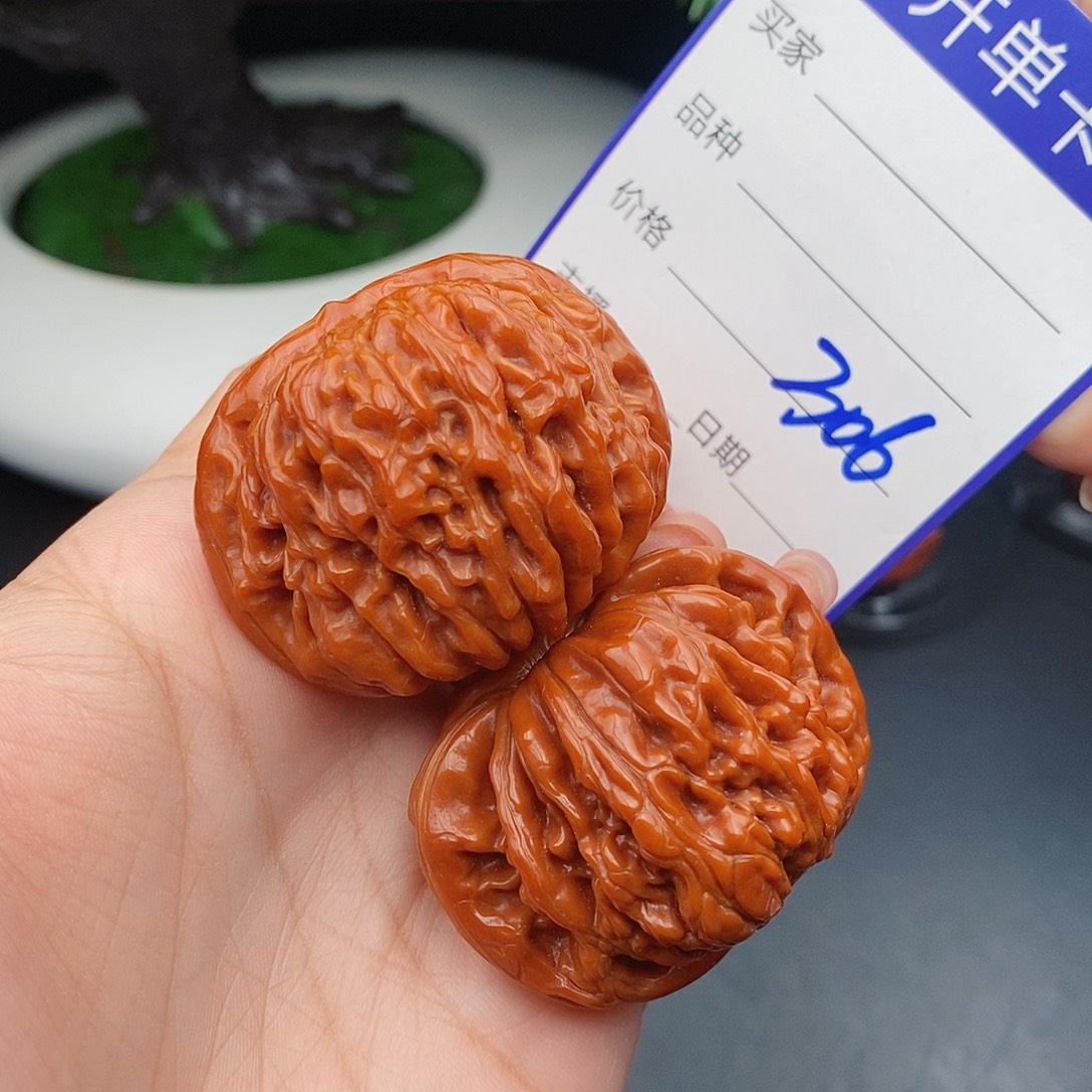 把件文玩核桃44四座楼306