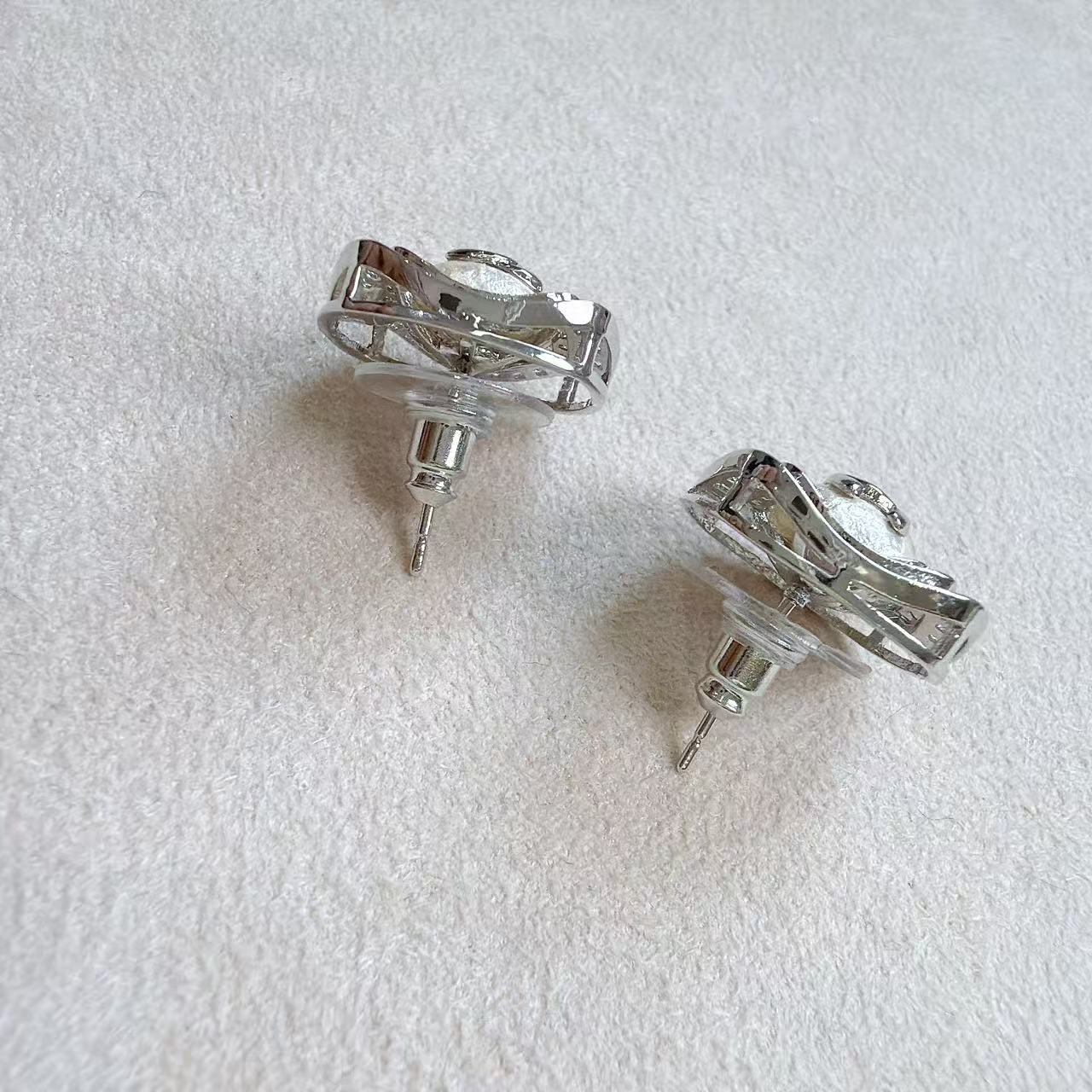 铜合金锆石耳饰 【AG•饰品】耳环AG02258