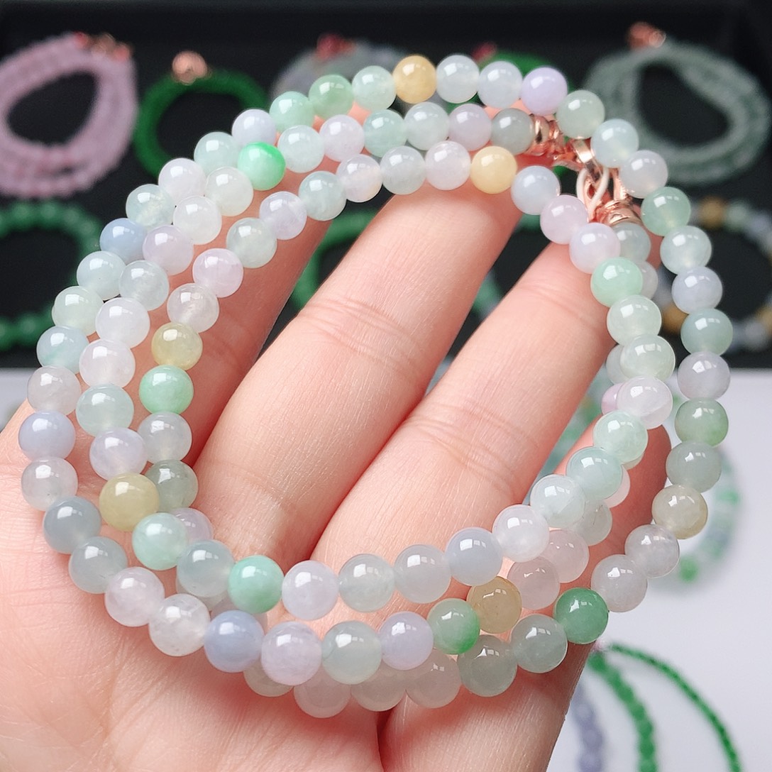 翡翠未镶嵌手链翡翠