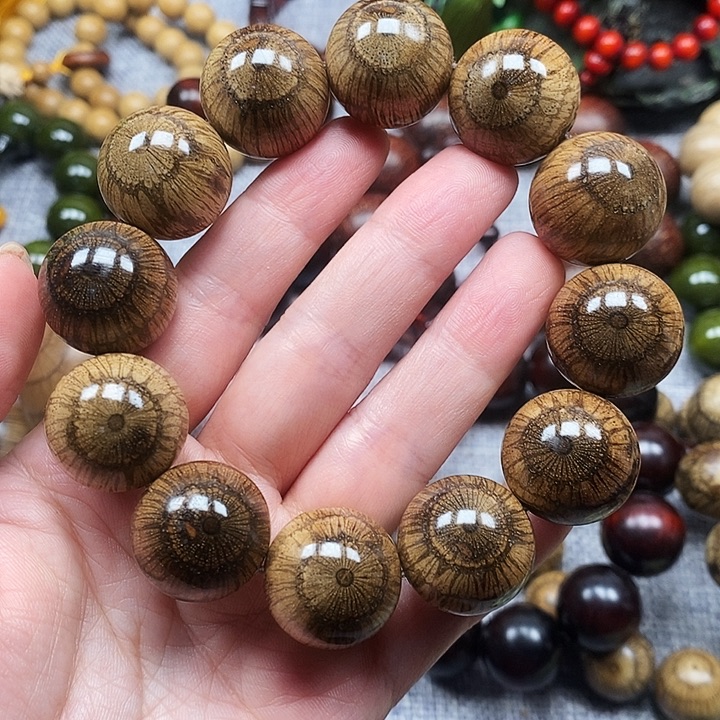 绿***店手串/手链藤类买麻藤