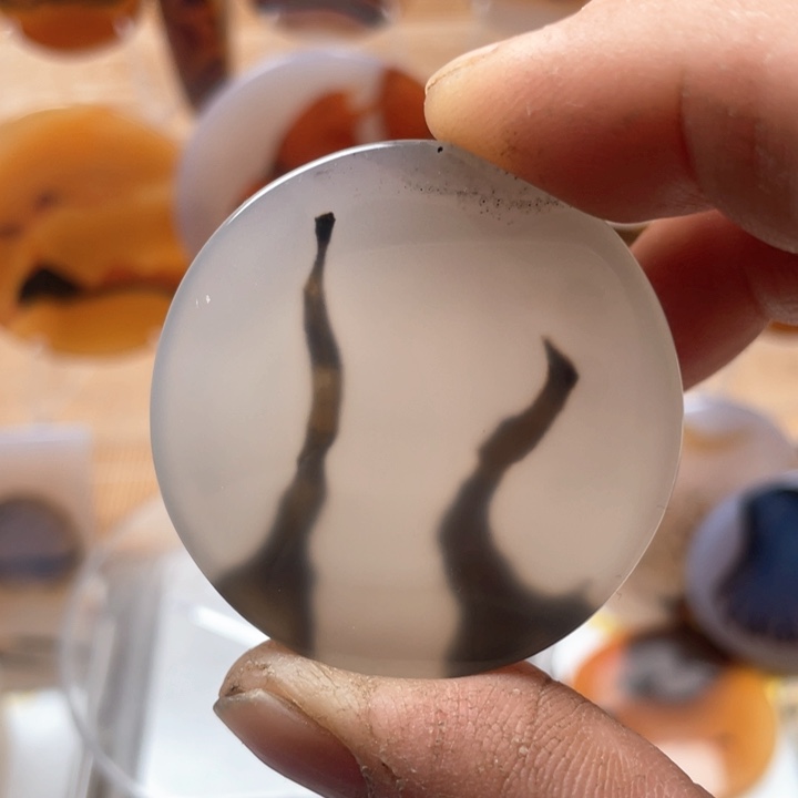 玛瑙/玉髓未镶嵌吊坠(不含链)