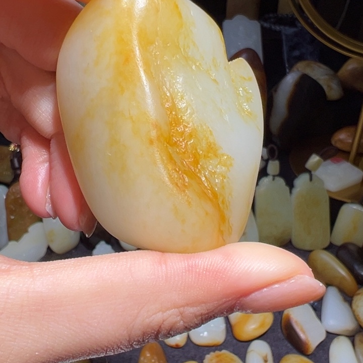 和田玉把件未镶嵌