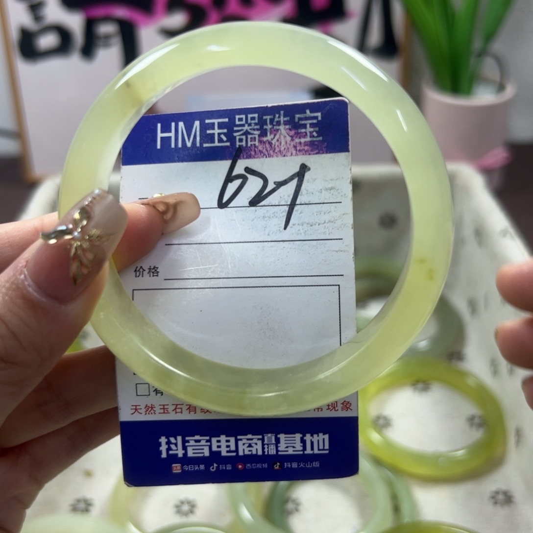 蛇纹石玉手镯未镶嵌741