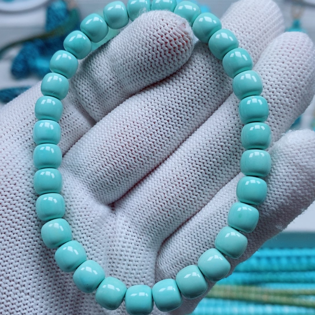 绿松石未镶嵌手链