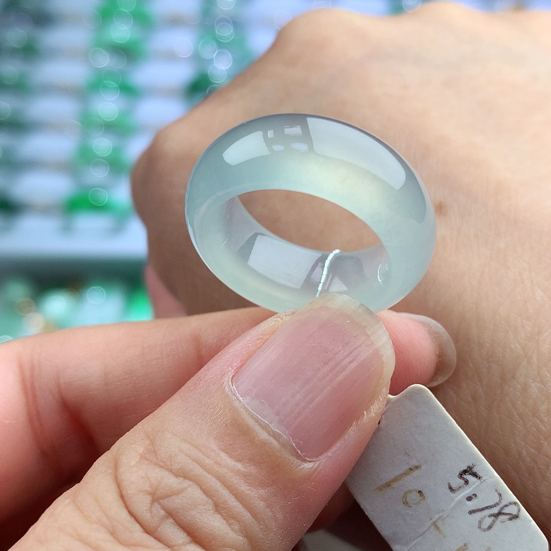 未镶嵌戒指翡翠11号