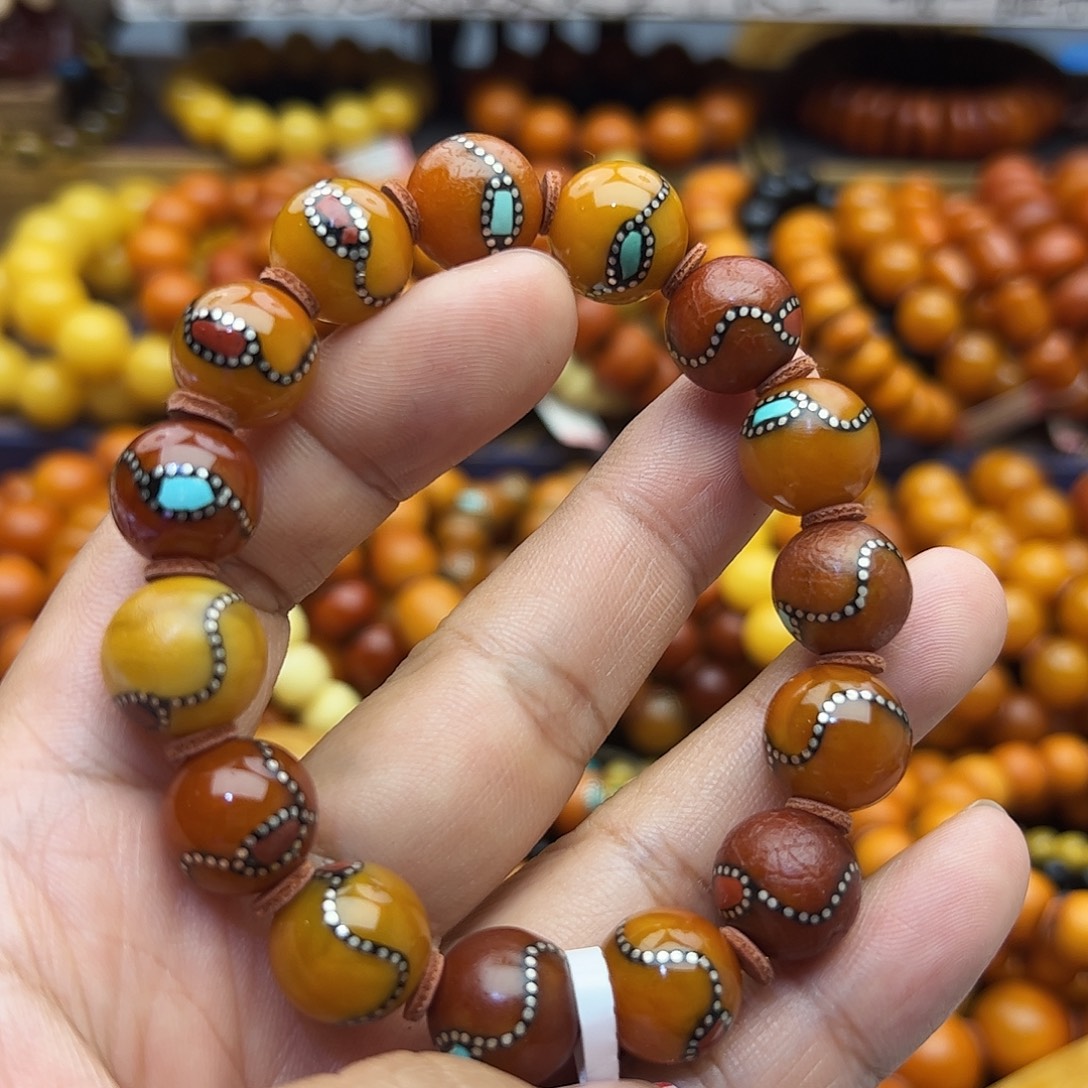 琥珀未镶嵌珠宝奇石