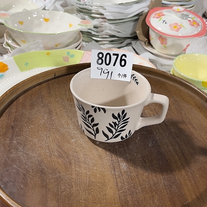 瓷微瑕外贸餐具8076