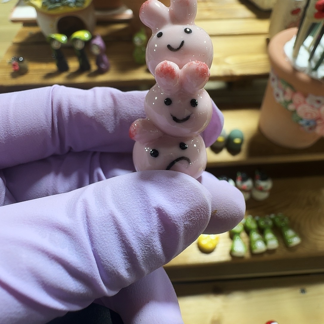 爱***猫多肉植物好看风铃