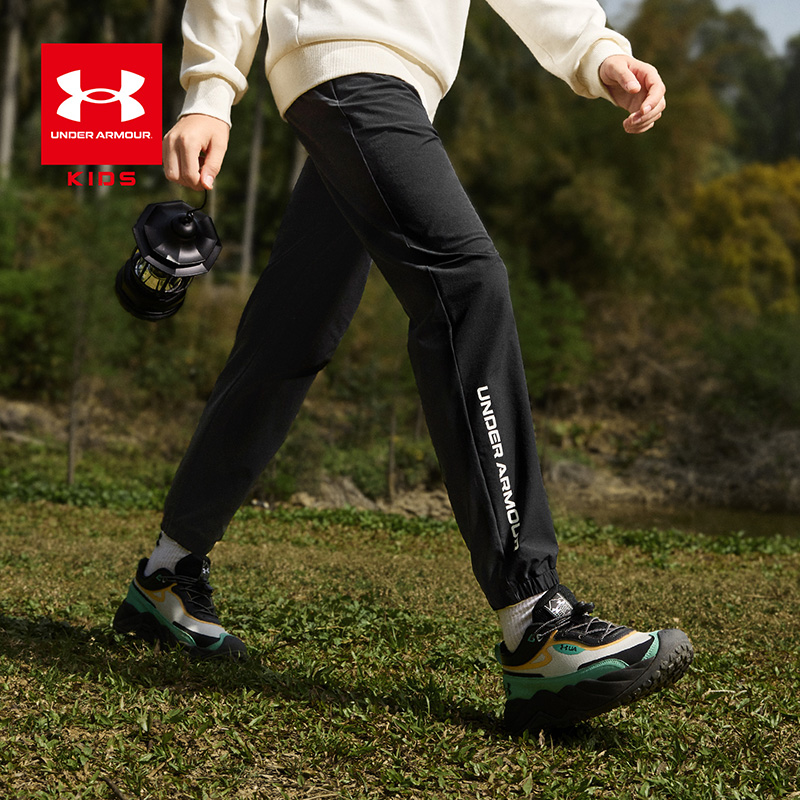 Under Armour/安德玛松紧带常规速干针织运动长裤舒适修身长裤
