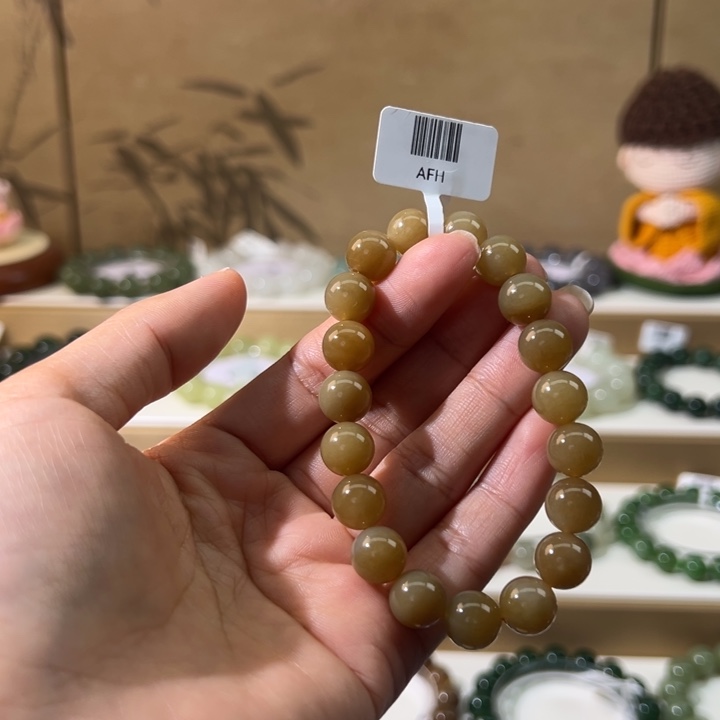 和田玉未镶嵌手串