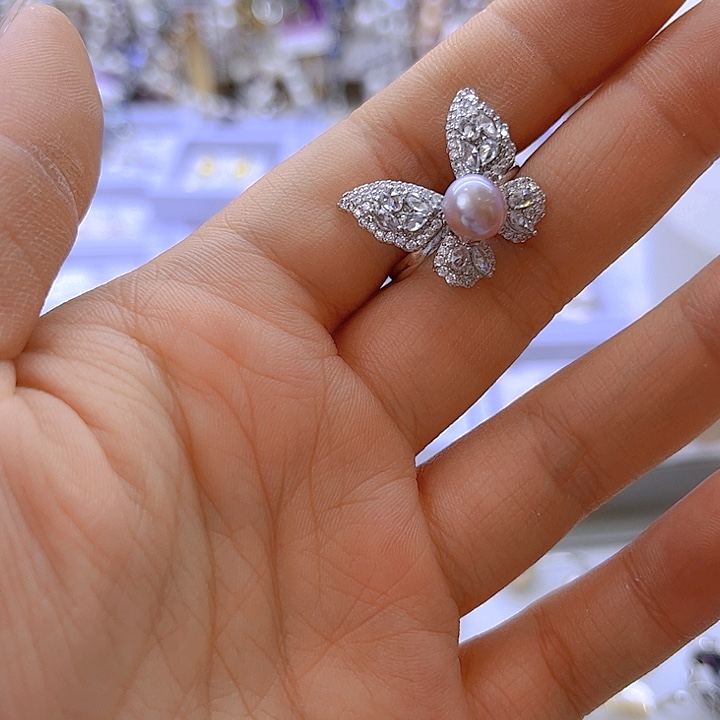 未镶嵌淡水珍珠项链定制823