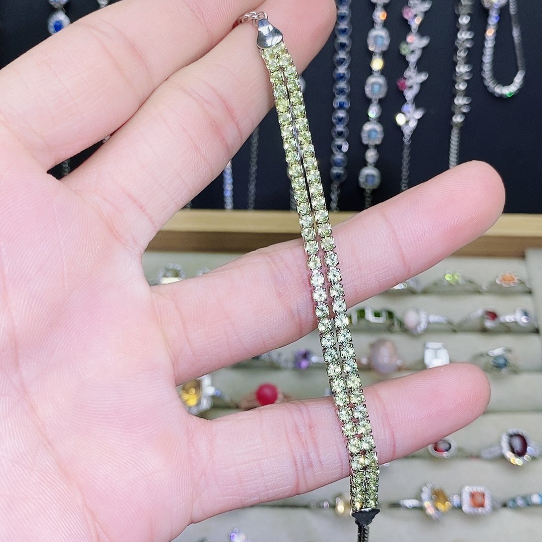 未镶嵌手链橄榄石