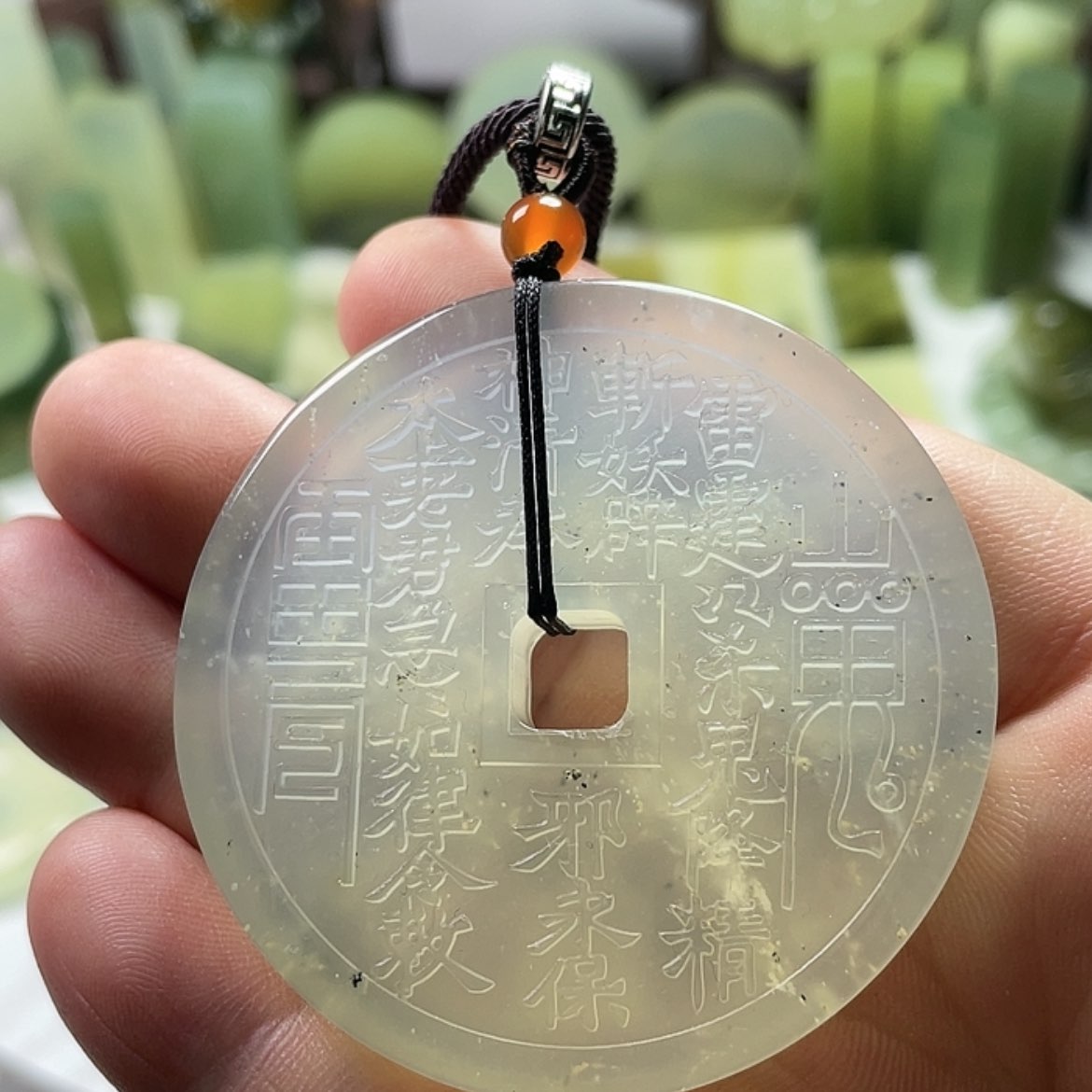 【闪购商品】岫玉挂件未镶嵌中国四大名玉岫玉