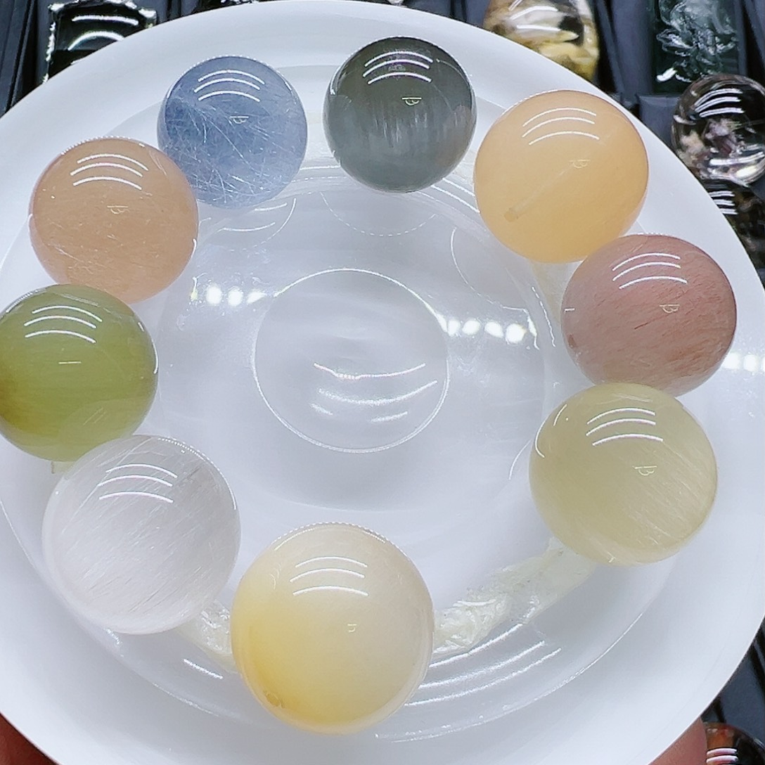 水晶单珠手串……未镶嵌s*n