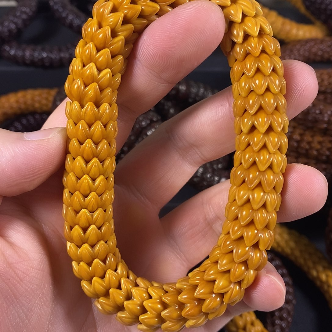 车***神手串猴头核桃猴头莲花15