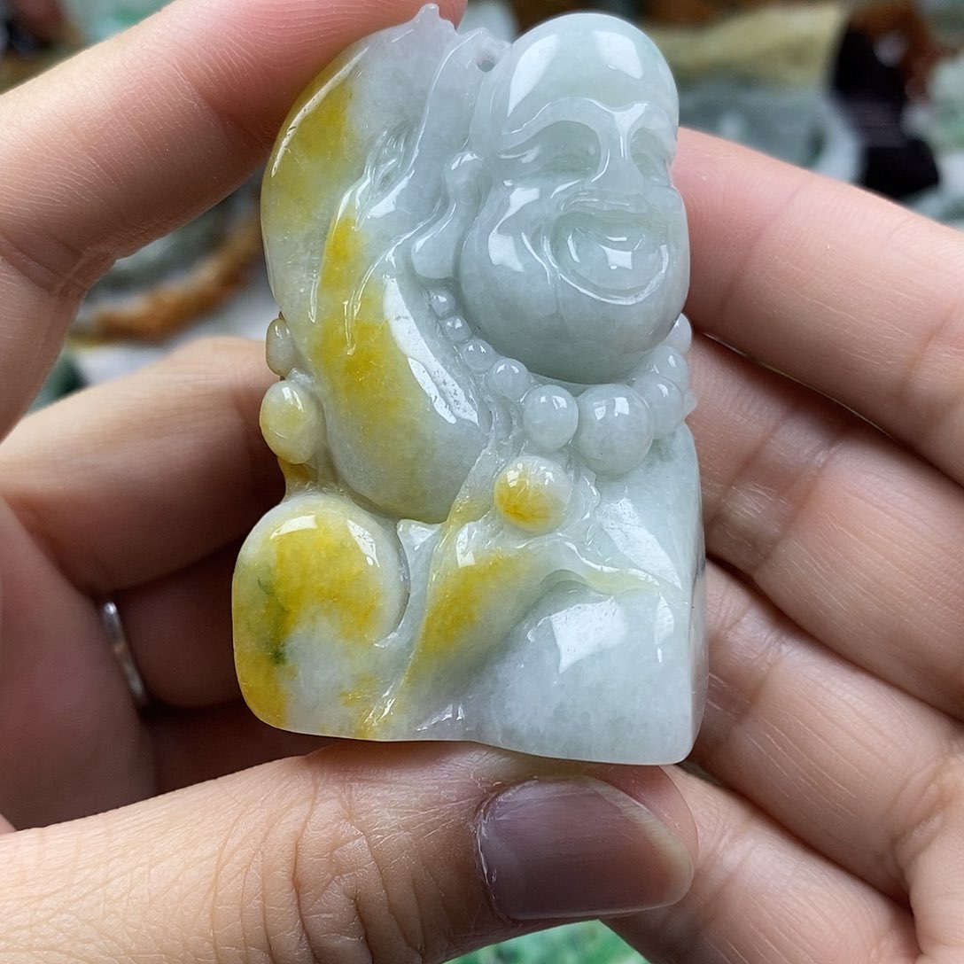 颈饰未镶嵌翡翠牌子