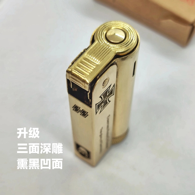 新款煤油防风纯铜打火机个性鹰标定制纯手工原装便携