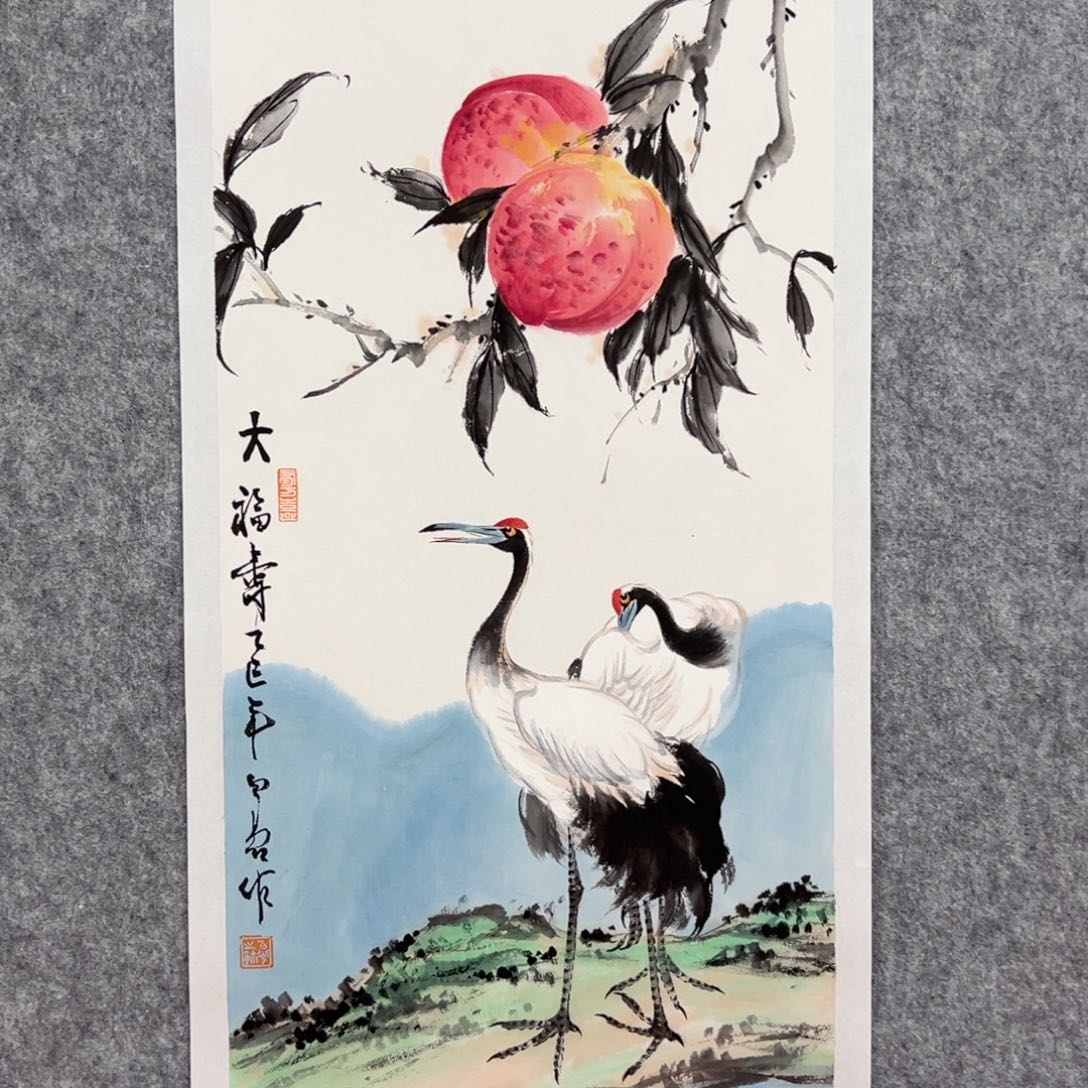 国画白光艺术精品