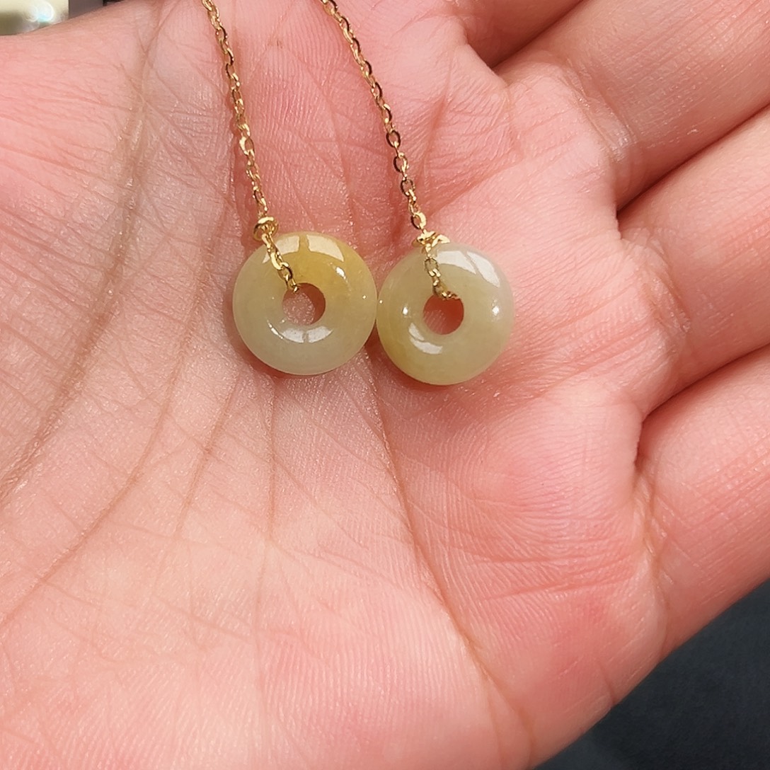 翡翠银S925镶嵌戒指缅甸天然A货翡翠戒指