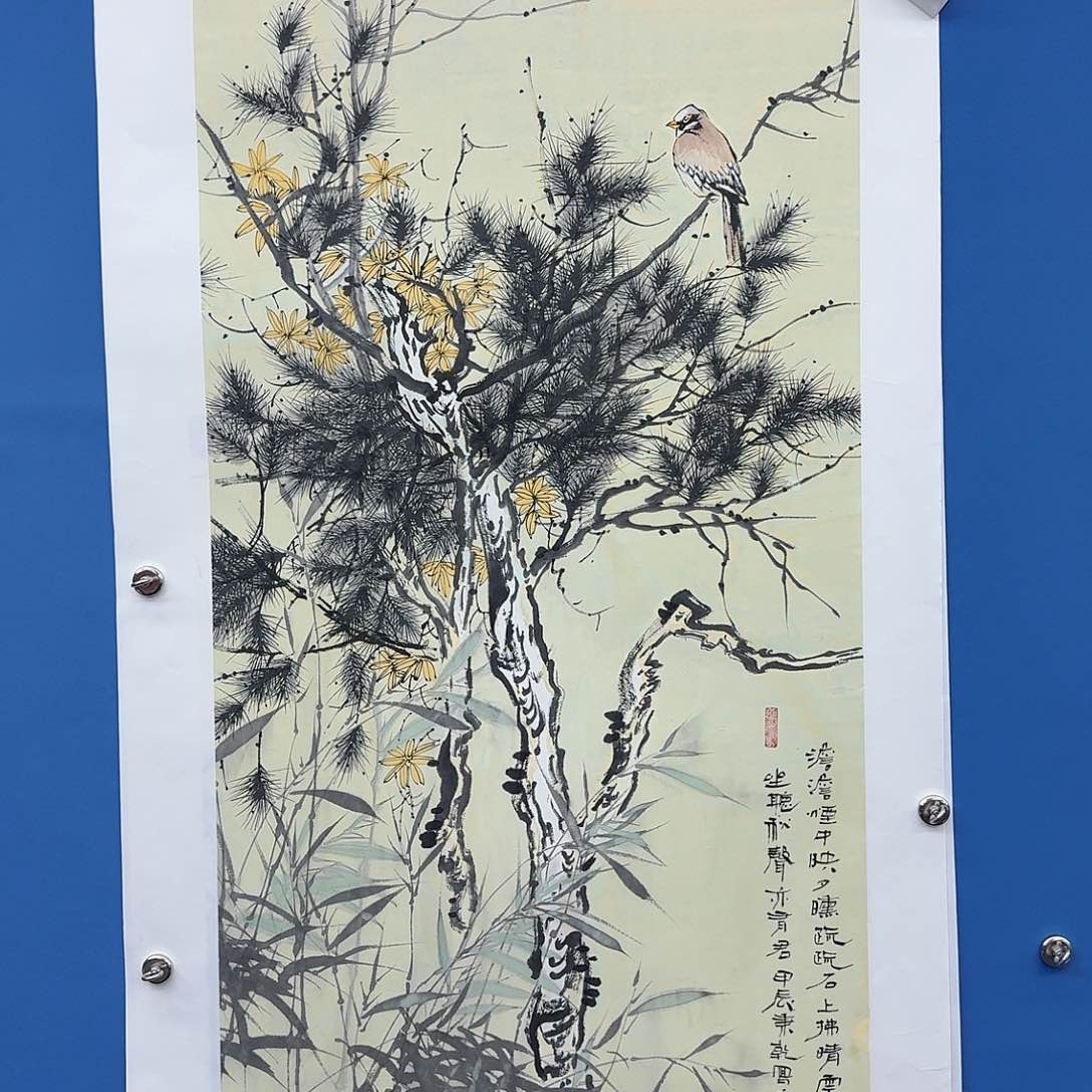 国画多次参加国内外