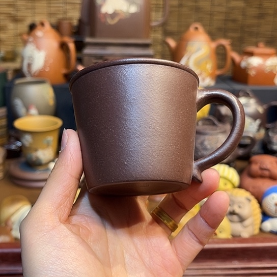 紫砂茶杯紫砂主人杯