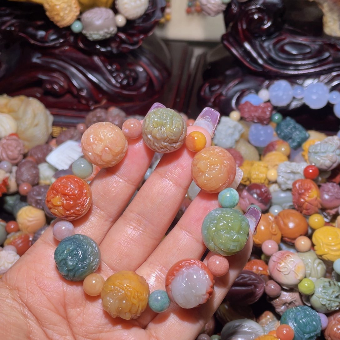 石英质玉手链未镶嵌