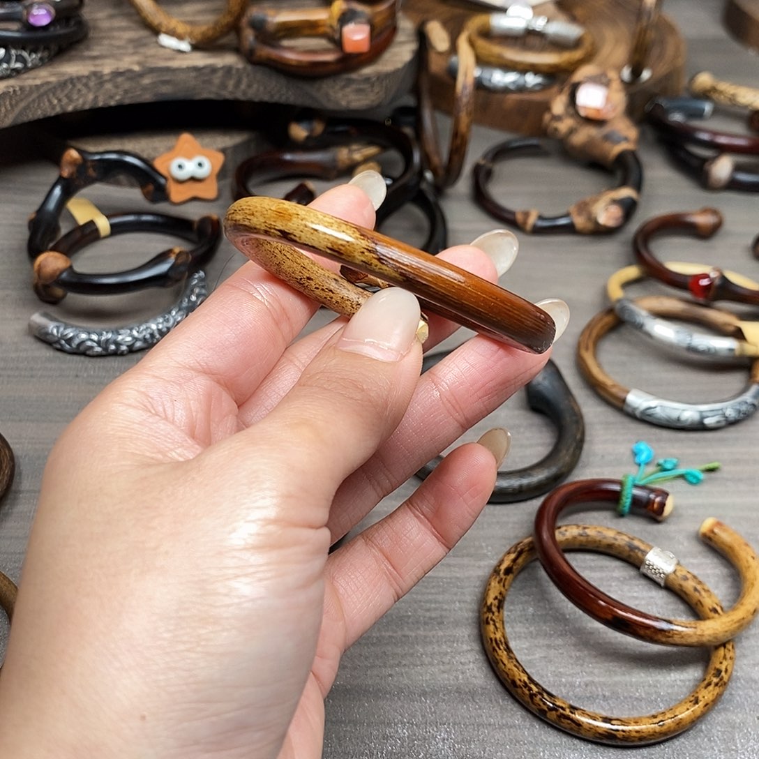 吊坠藤艺鸡血鸳鸯14/16手围