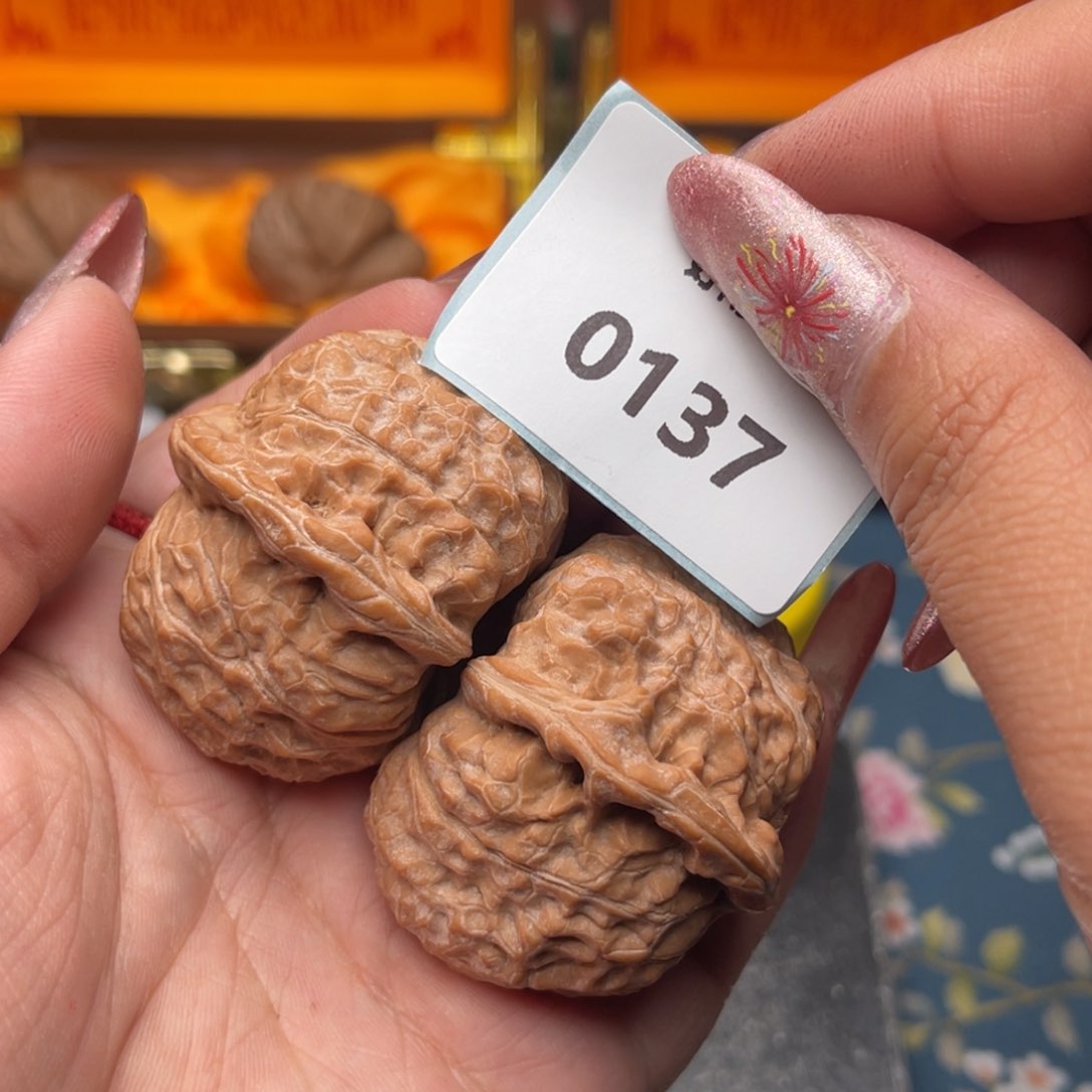 文玩核桃把件南瓜墩44.0137