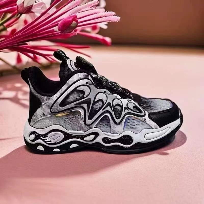 【米果妈】新款中大童纽扣运动鞋亲子X8350