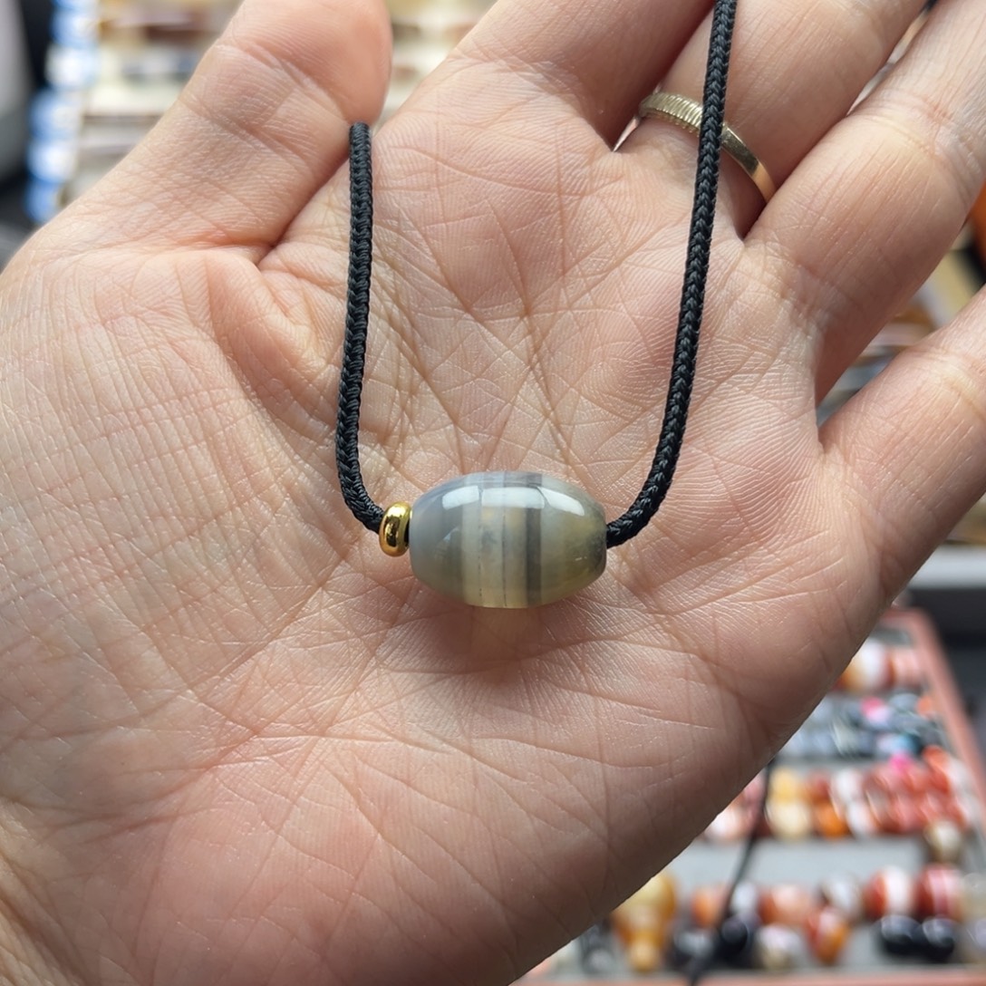 玛瑙/玉髓未镶嵌颈饰