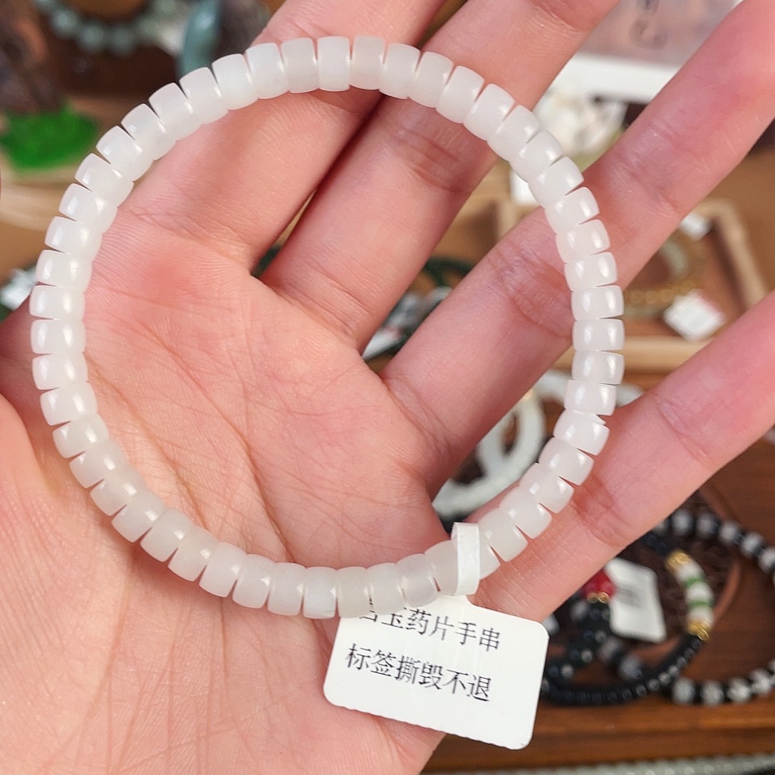 和田玉未镶嵌颈饰Yh0002