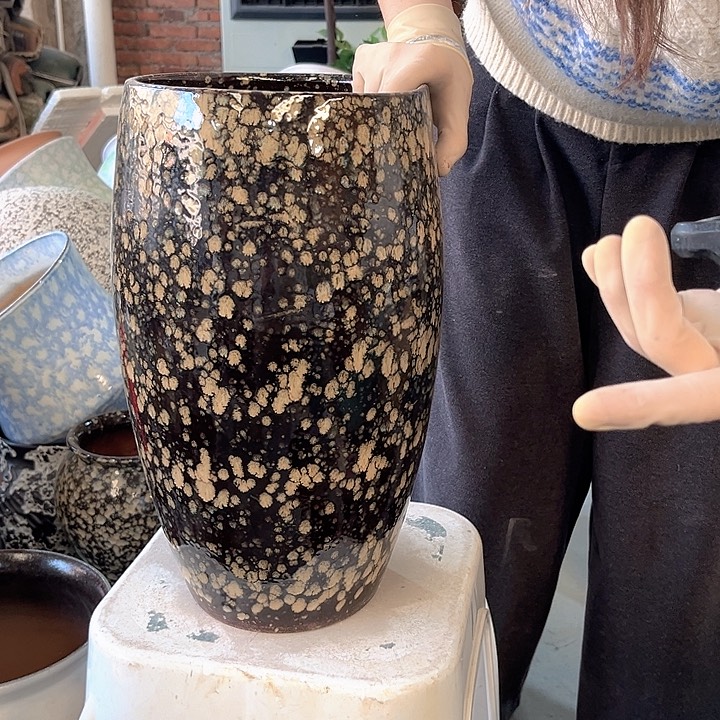 正品口19高38花盆……
