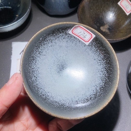 茶盏173 建窑建盏微瑕磨底