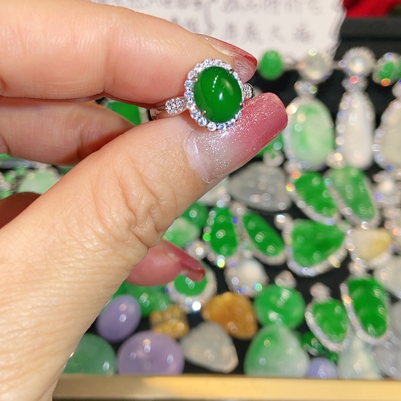 【闪购商品】未镶嵌戒指翡翠天然翡翠