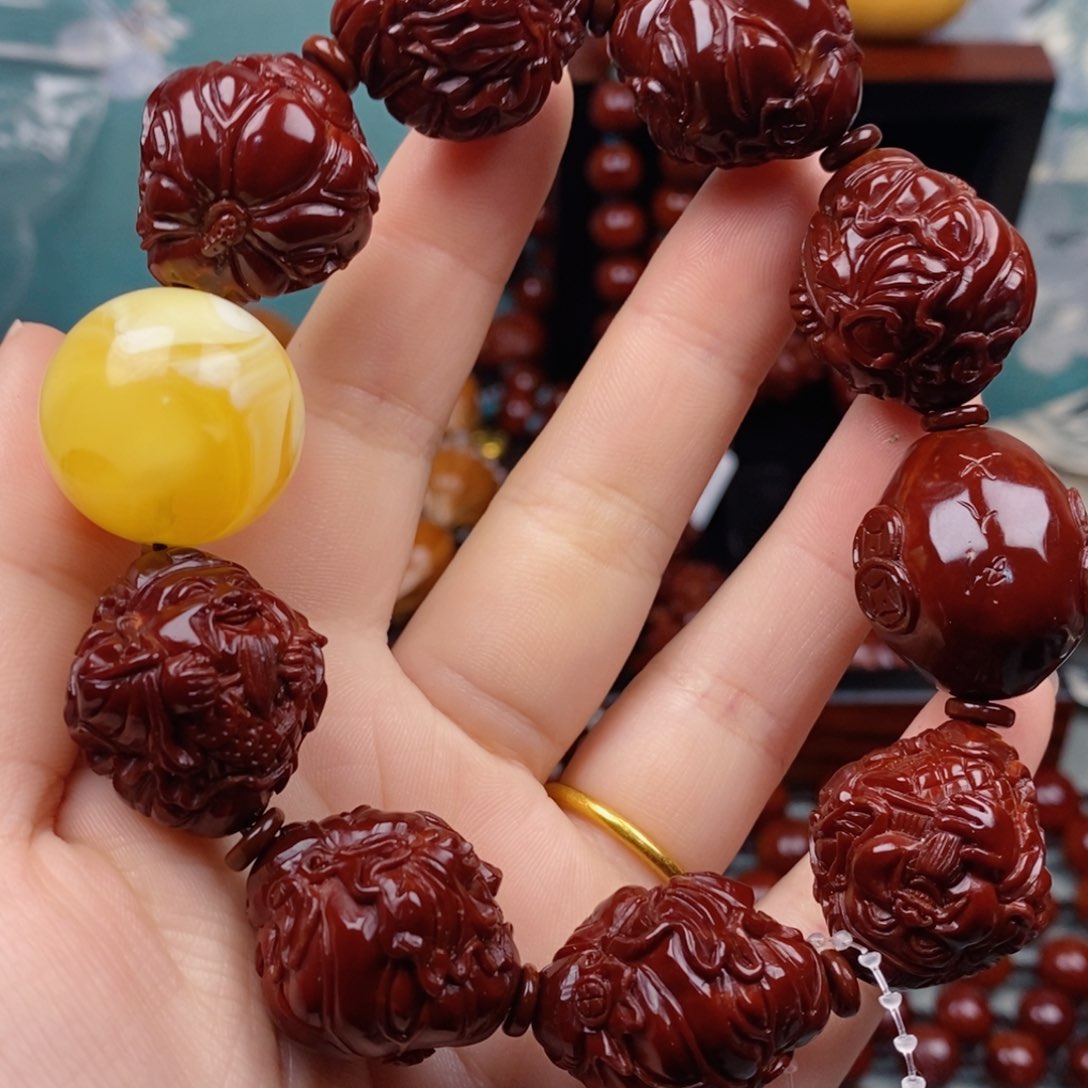 橄榄核吊坠静**变橄榄核