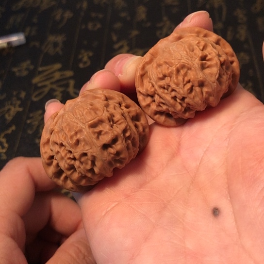 把件文玩核桃宫灯42mm