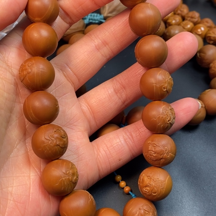 橄榄核手串/手链记**好十八罗汉