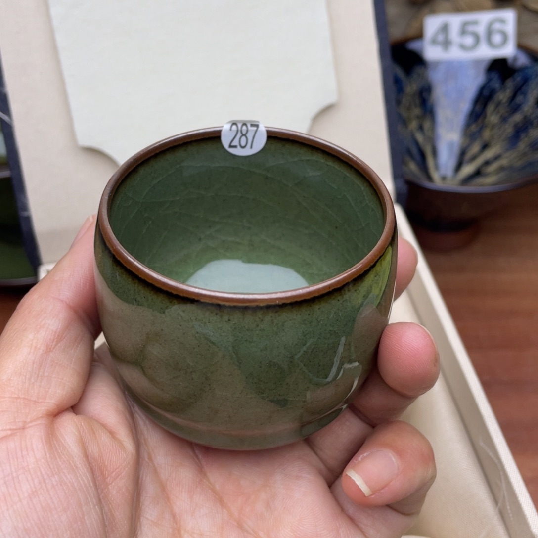 茶盏茶杯陶瓷进行一次