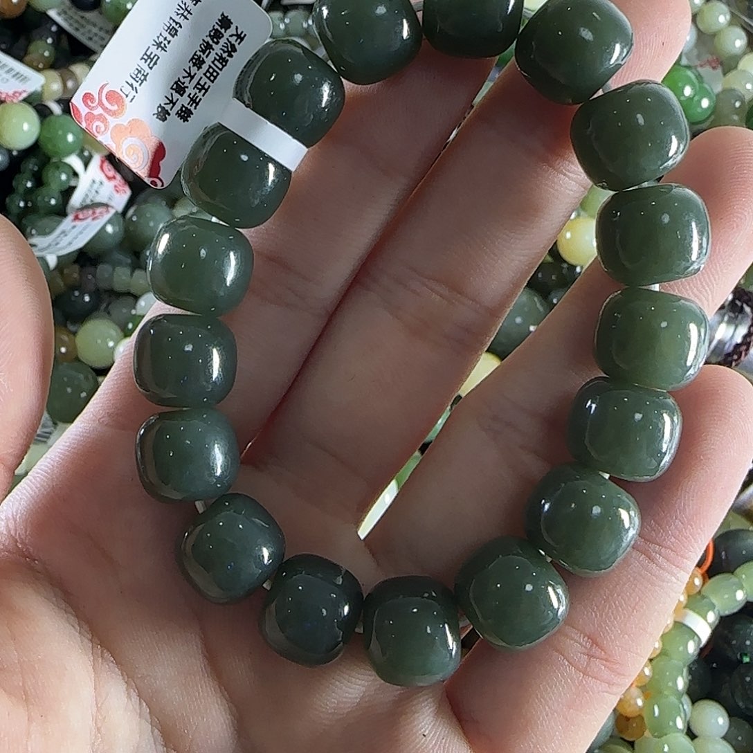 和田玉手链未镶嵌189