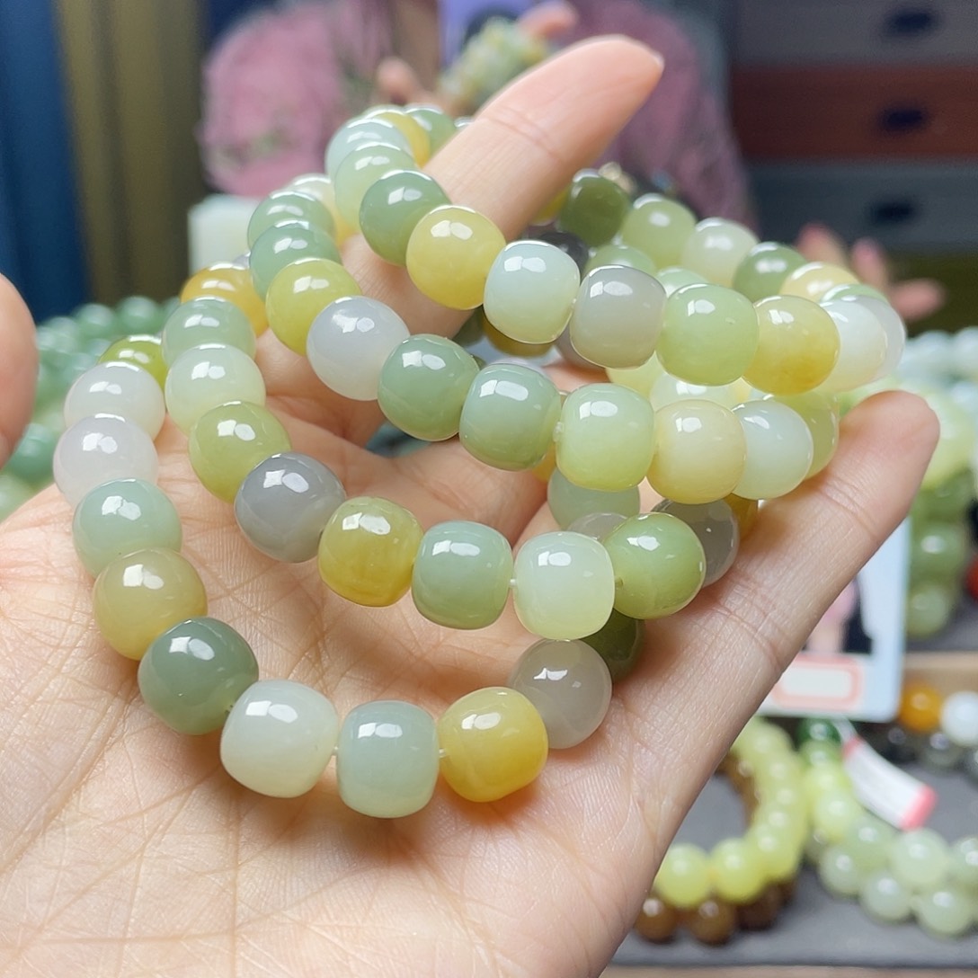 手链未镶嵌和田玉拍一发一，多样性发货