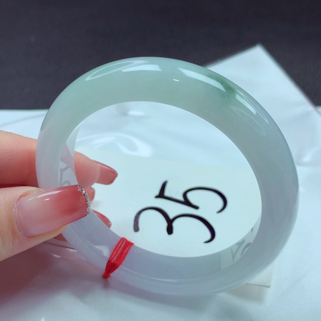 翡翠手镯未镶嵌手镯57