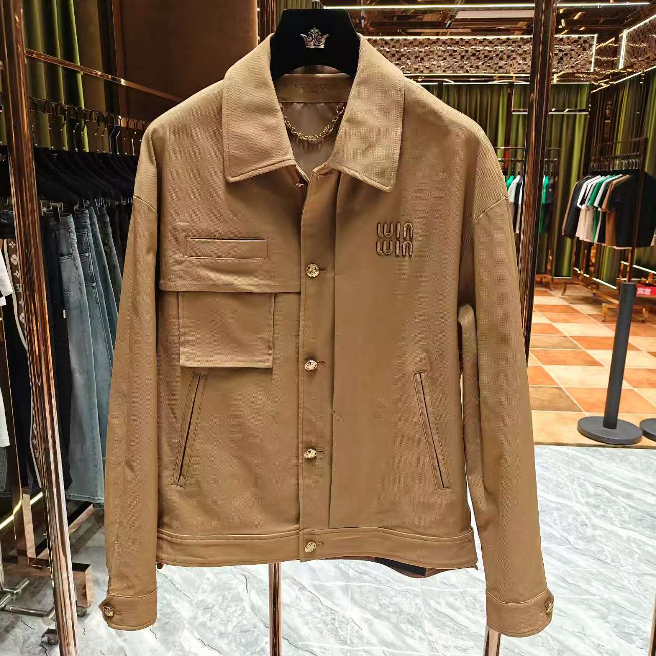 AX-MX【新款外套】2025新款高级感时尚百搭翻领外套J25-626